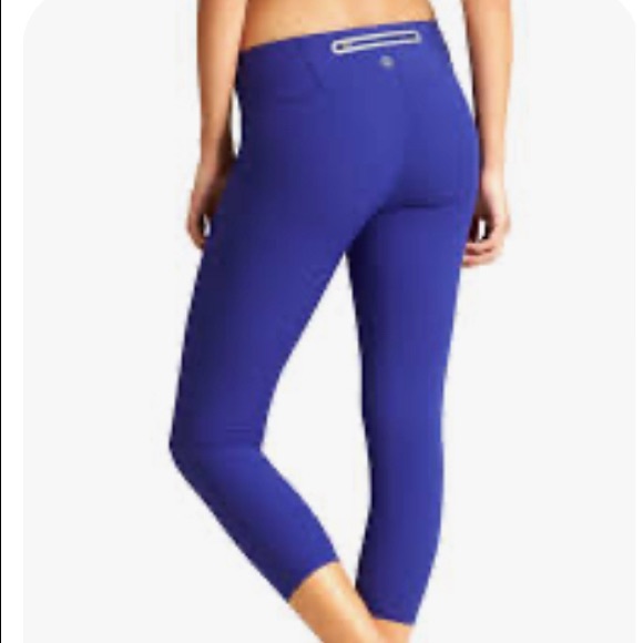 Athleta Sonar Capri Size Small blue - Picture 2 of 6